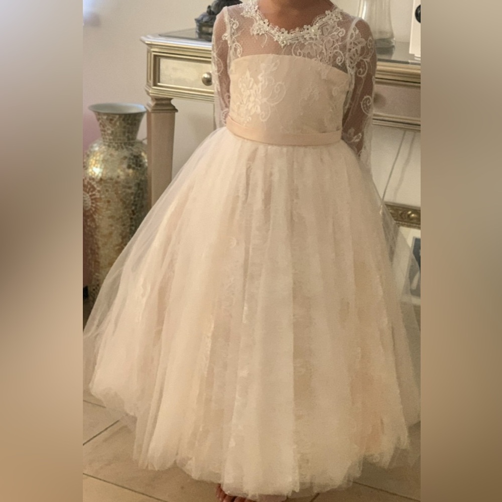 BHLDN (Anthropologie) Liana Flower Girl Dress Size 6
